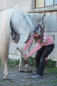 Funktionspr&uuml;fung Pferd Hinterhand Battin Ponyhof Letz